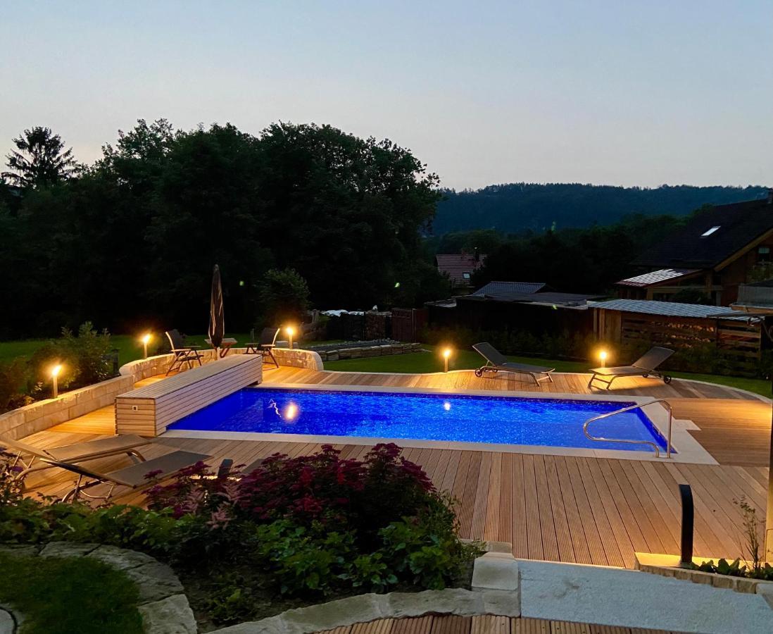 Landhaus Waltersdorf - Pool & Wellness Bad Schandau Exterior foto