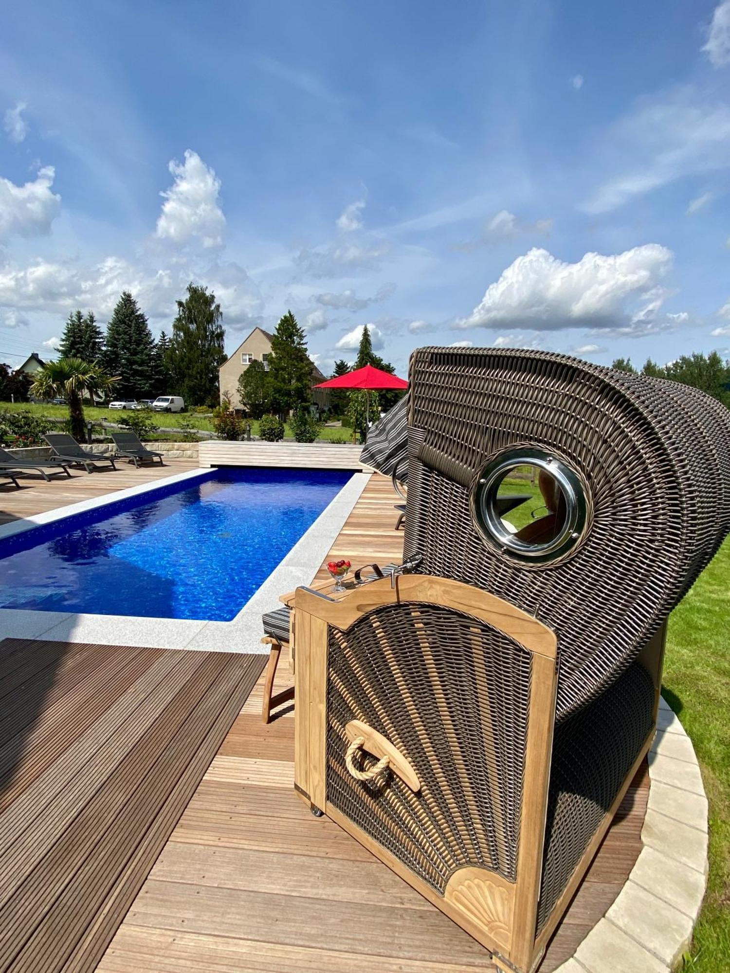 Landhaus Waltersdorf - Pool & Wellness Bad Schandau Exterior foto